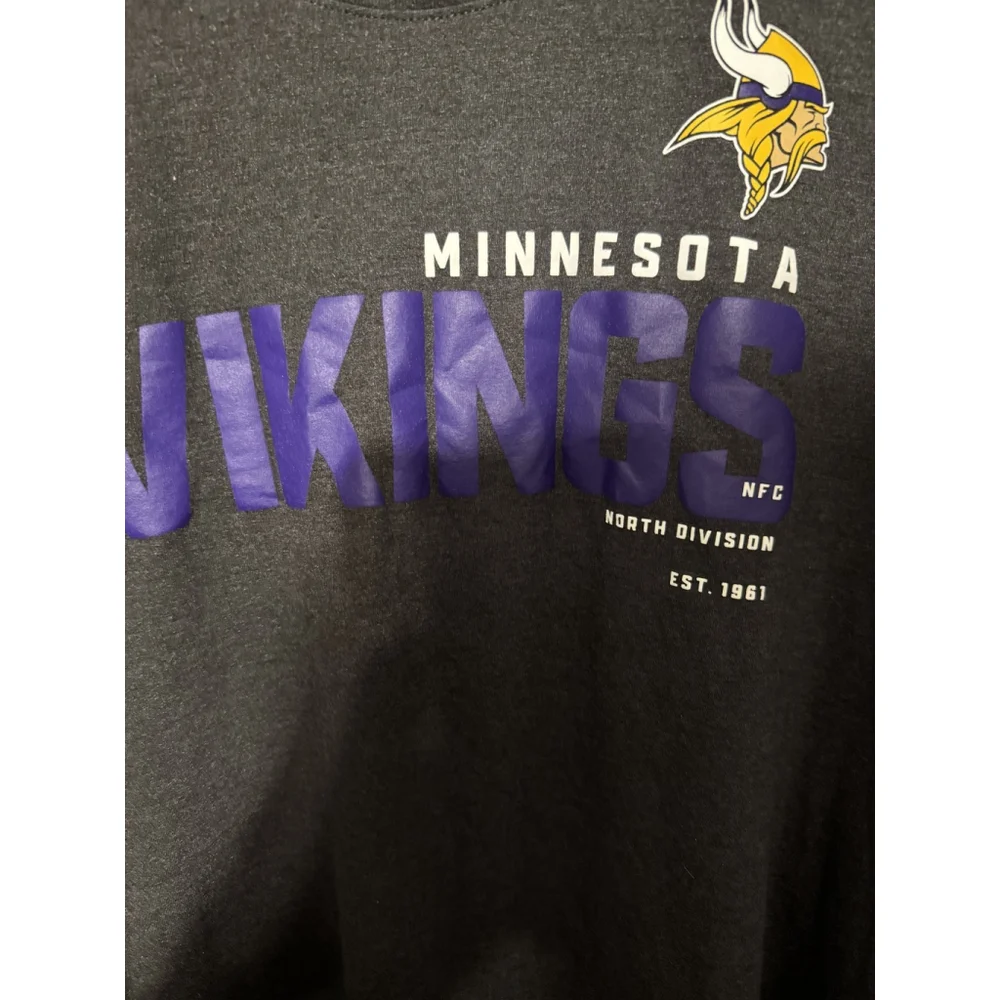 Minnesota Vikings Nike Gray S/S T Shirt Men's Size L